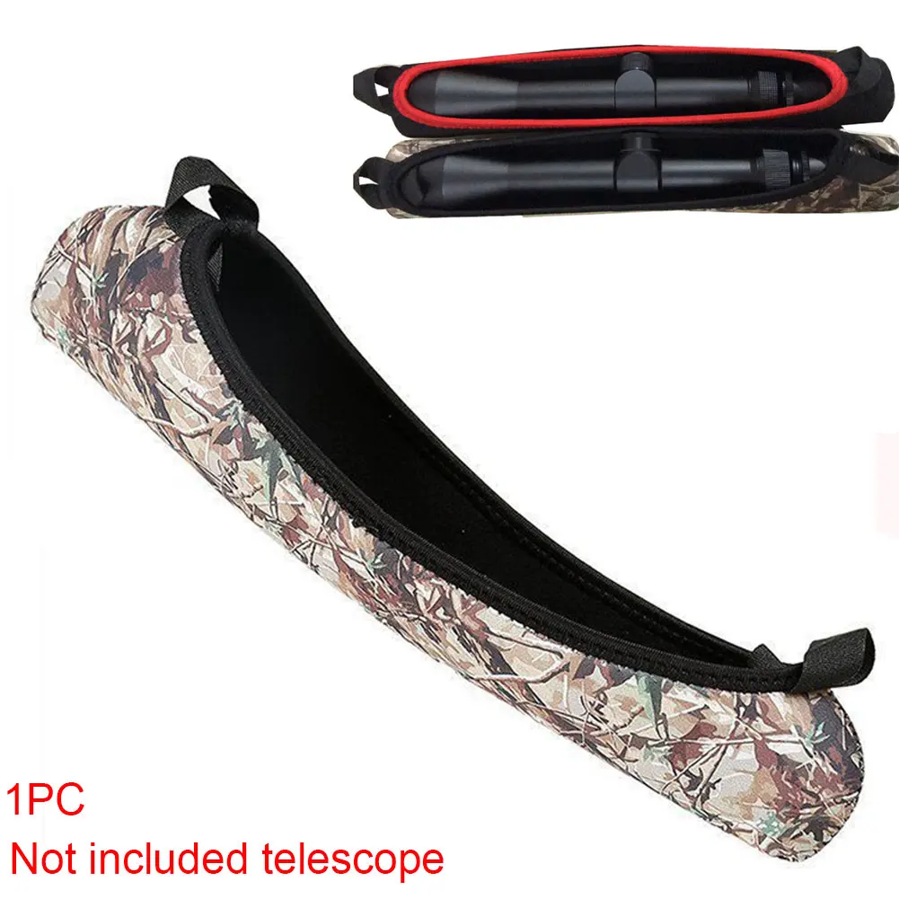 Case Anti Scratch Riflescope Neoprene Hunting Accessories Holster Protective Bag Durable Scope Cover Stretch Waterproof Large | Спорт и