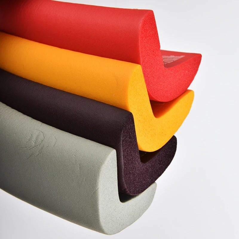 

2M Children Protection Table Guard Strip Baby Safety Products Glass Edge Furniture Horror Crash Bar Corner Foam Bumper Collision