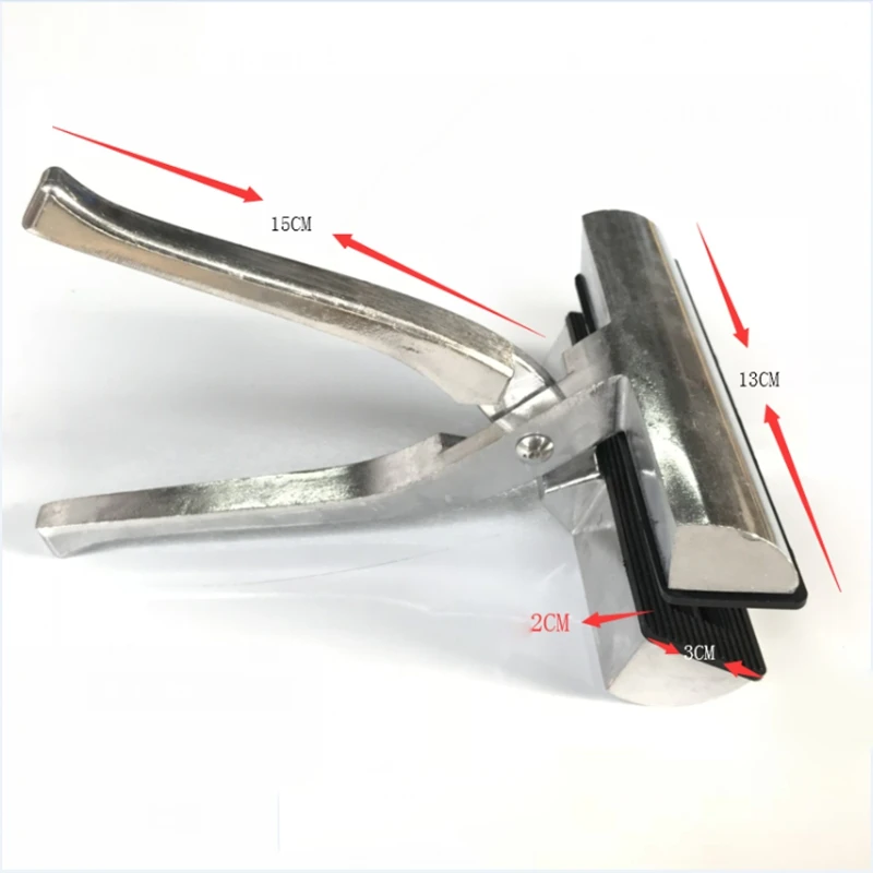 Литой алюминий шелкографический экран фотографический зажим тянущие сетчатые