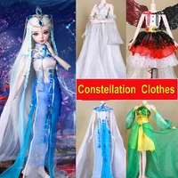 handmade bjd dolls clothes 12 constellation zodiac girl dress clothing for 55 60cm 13 dolls toy accessories
