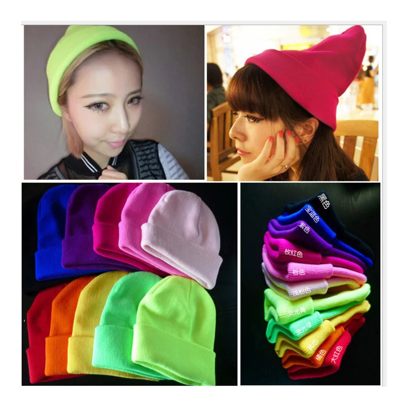 2019 зимние шапки для женщин вязаные милые женские теплые повседневные