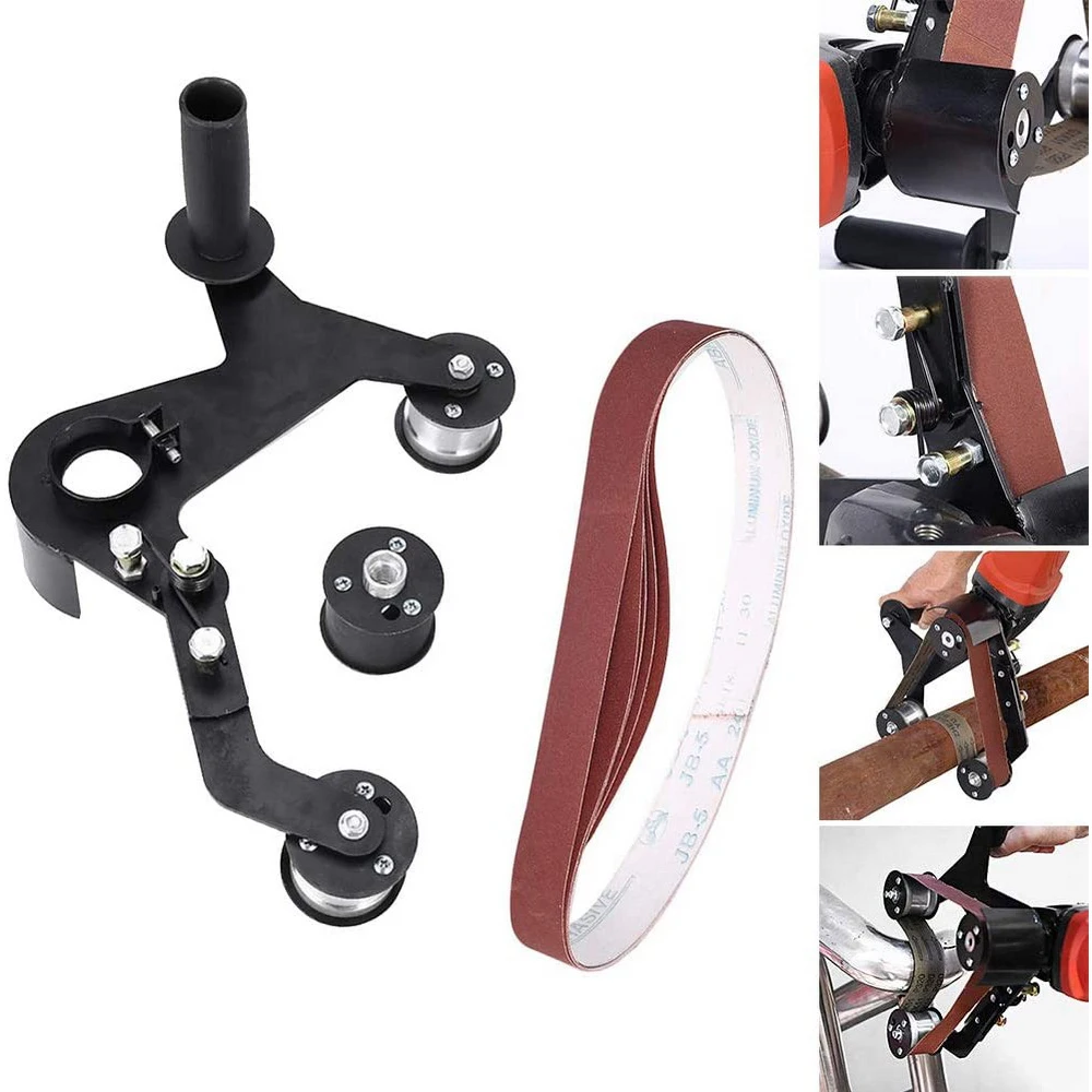 Шлифовальная лента для труб шлифовальная машина ленточная насадка металла и