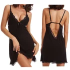 Женское порно с открытой спиной, страстное сексуальное нижнее белье, эротическое нижнее белье с глубоким вырезом и вырезами, одежда для сна, возбуждающие стринги, нижнее белье, сексуальное платье для секса