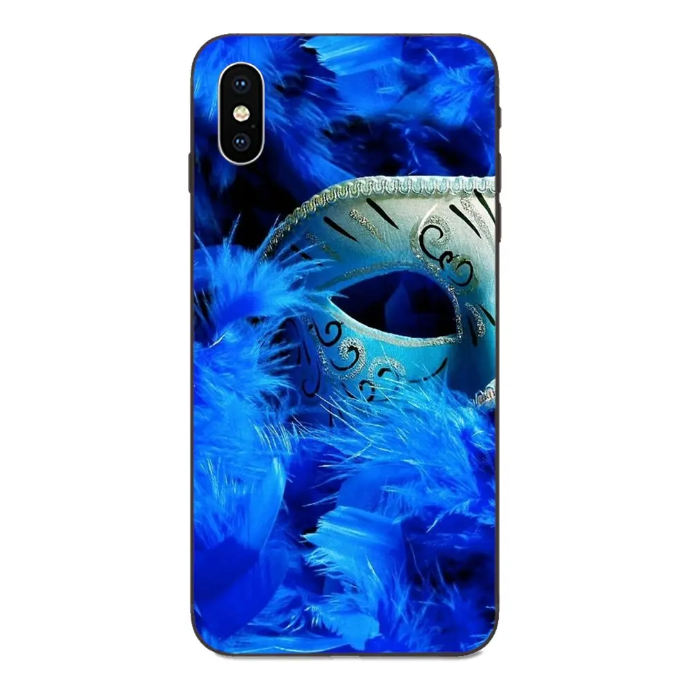 Чехол из ТПУ с модным маскарадным пром-маской для Xiaomi Redmi Note 3 3S 4 4A 4X 5 5A 6 6A 7 7A K20 Plus Pro S2 Y2 Y3.