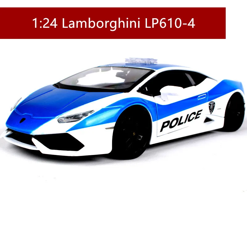 LP610-4 Maisto 1:24 Lamborghini Gallardo, модель автомобиля из сплава, имитация, украшение автомобиля, коллекция, Подарочная игрушка - Цвет: LP610-4