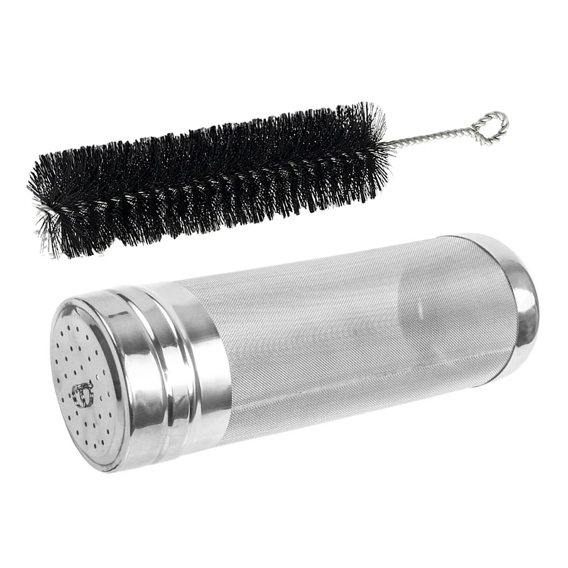 Stainless Beer Keg Dry Hoping 7X18Cm Hopper Spider Strainer Home Brew Hop Mesh Filter | Дом и сад