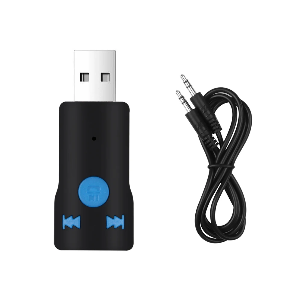Беспроводной автомобильный Bluetooth приемник kebidu USB адаптер разъем AUX 3 5 мм ключ