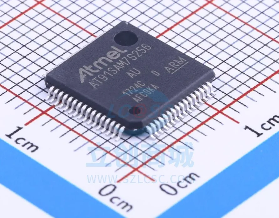 Brand new original AT91SAM7S256D-AU package LQFP-64 original microcontroller IC chip
