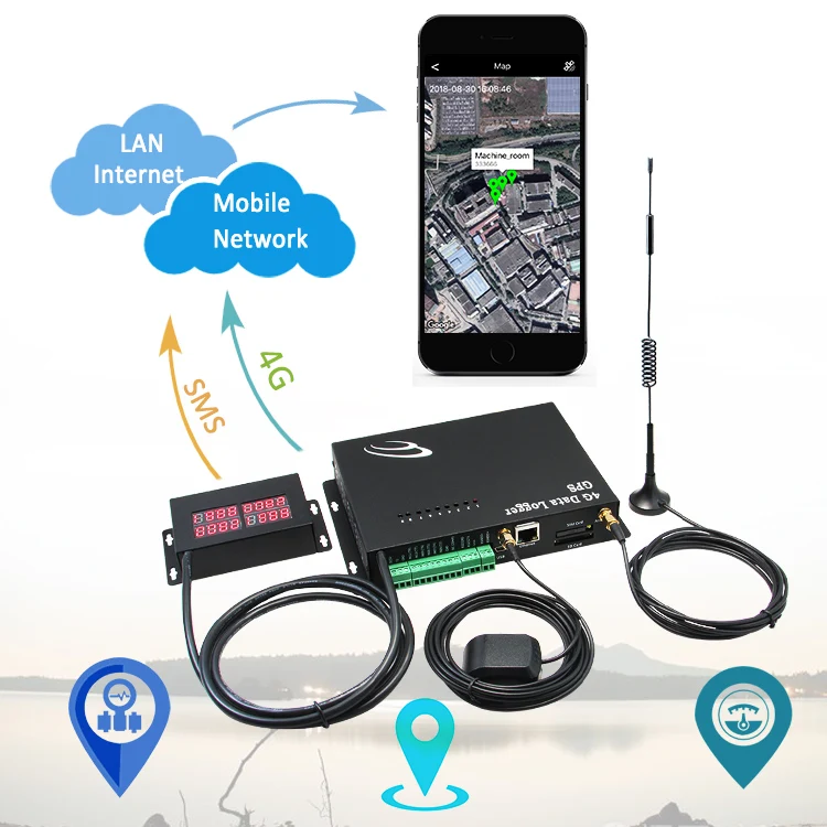 

4G и Ethernet lora gps контрольное оборудование, регистратор данных, регистратор температуры