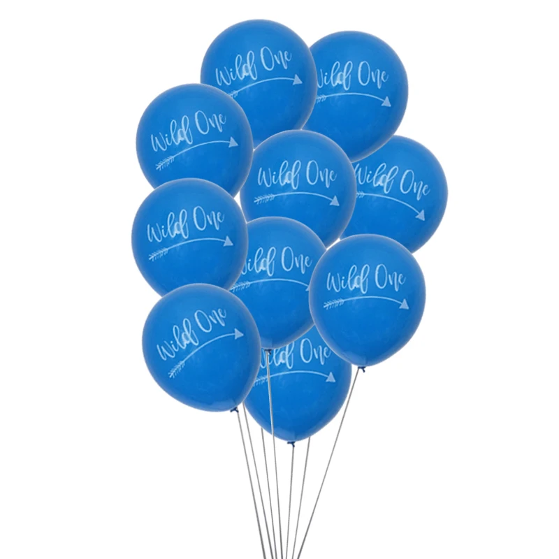 Chicinlife дикий один баннер фольгированные воздушные шары Топпер для кексов