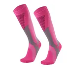 Компрессионные чулки, черные носки для кроссфита, антиусталостные обезболивающие чулки с высокой поддержкой, эластичные обезболивающие чулки