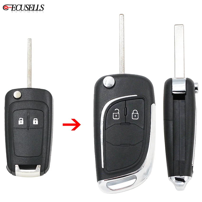 2 кнопки дистанционного ключа автомобиля чехол для Chevrolet Lova Aveo Cruze Camaro Malibu Opel Vauxhall