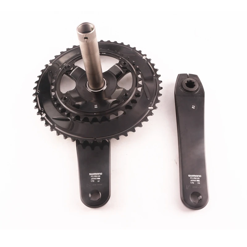 Запчасти для шоссейного велосипеда SHIMANO DURA-ACE FC R9100 Crank 2x11 speed HOLLOWTECH II R9100 50-34T 52-36T 53-39T 170 мм 172,5 мм 22s