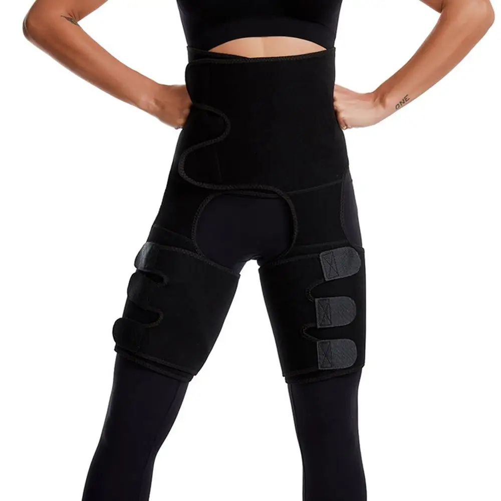 

CURE SECRET Woman Sweat Thigh Trimmers Leg Shaper Fajas Neoprene Slimming Belt Control Panties Fat Burning Wraps Thermo Belt Con