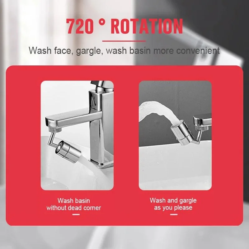

360/720 Temperature Rotatable Tournament Splash-Proof-Pressurized Shower Water Saving Asperger Tournament of Kitchen Accessories