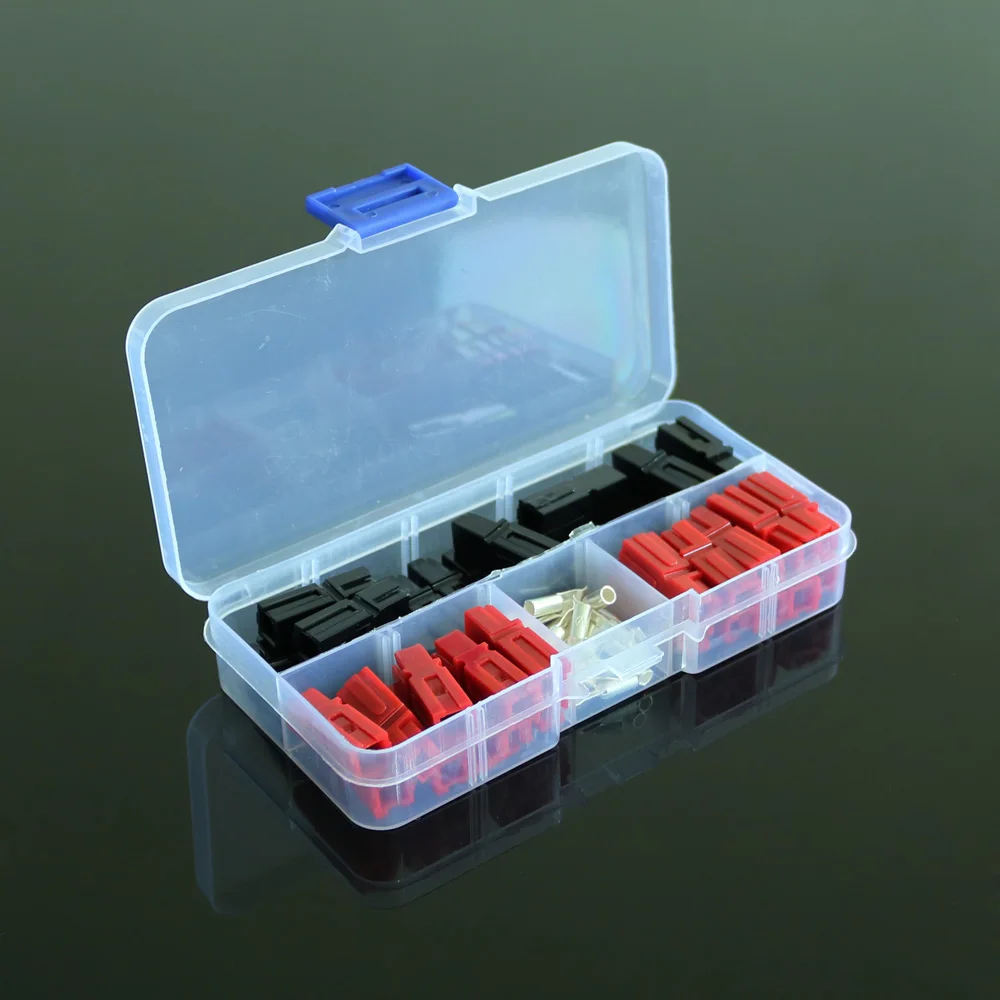 20 пар 30 А 45 коробка для упаковки разъем питания PlugPP30 PP45 красная черная солнечная