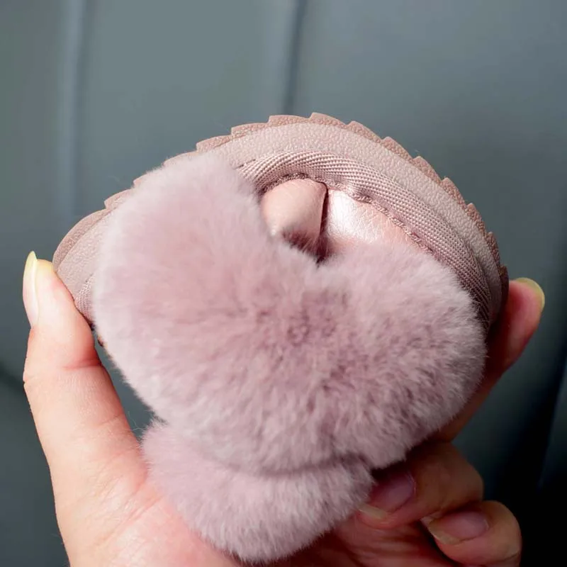 Теплые ботинки DIMI для мальчиков и девочек зимние из мягкой микрофибры