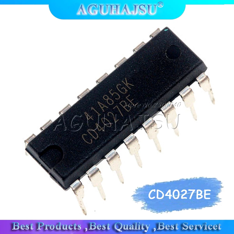 

10pcs/lot CD4027BE CD4027UBE DIP16 CD4027 CD4027BD HEF4027BP HCF4027BE HCF4027 DIP-16