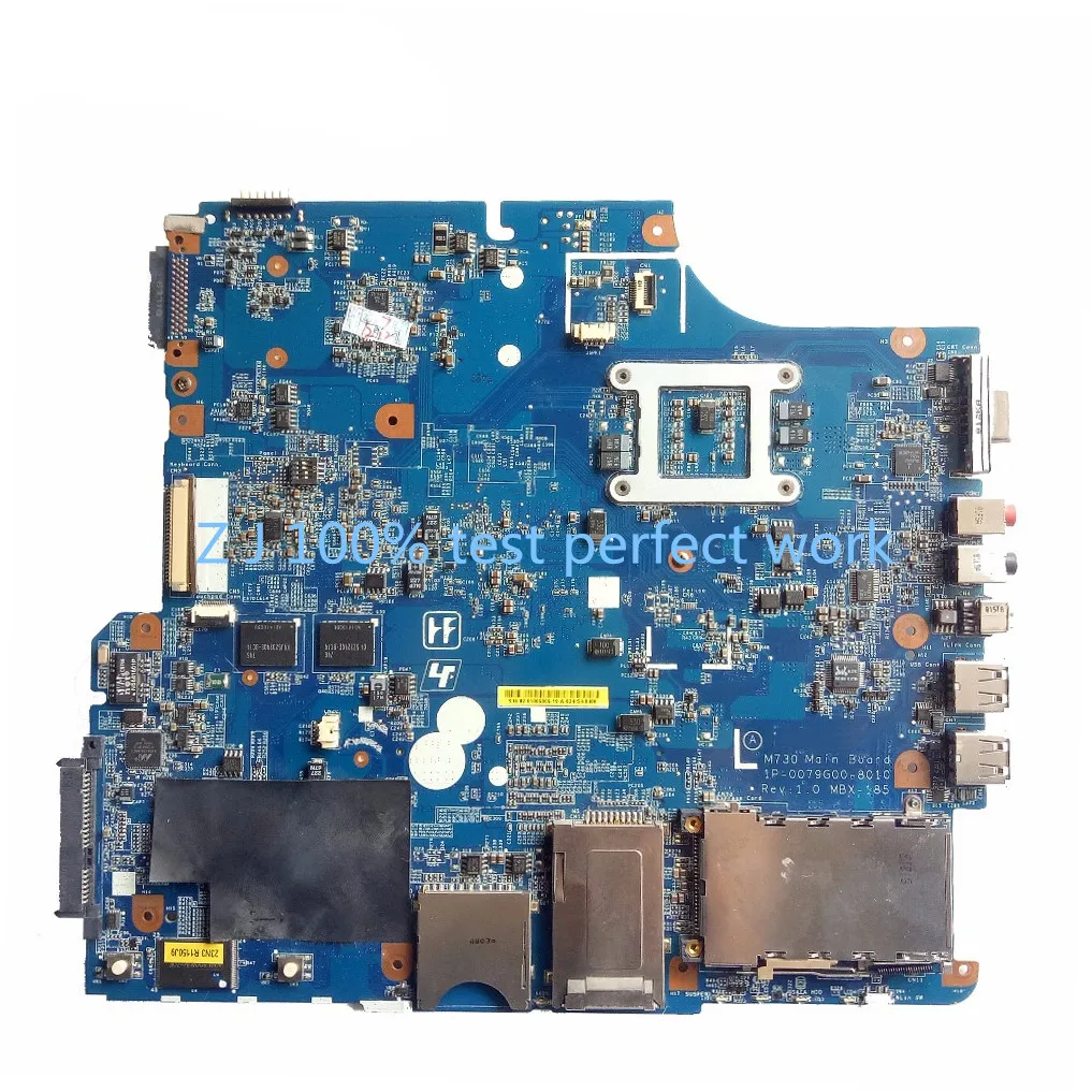 Для SONY VGN NR21Z MBX 185 Материнская плата ноутбука A1509920A 8400M 128 МБ PM965 DDR2 M730 1P 0079G00 8010 100%