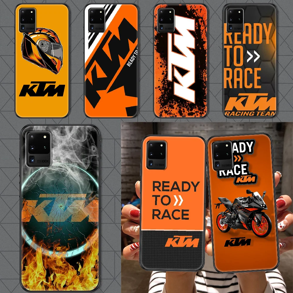 

Handsome Motorcycle Racing Brand Phone case For Samsung Galaxy Note 4 8 9 10 20 S8 S9 S10 S10E S20 Plus UITRA Ultra black tpu
