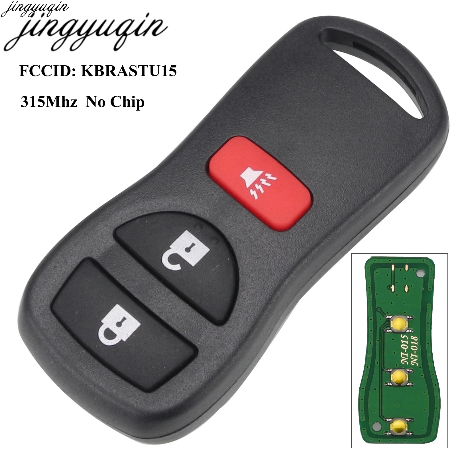 10 шт. 315 МГц 3 кнопки дистанционного ключа Замена для Infiniti/Nissan Frontier Murano Armada Pathfinder
