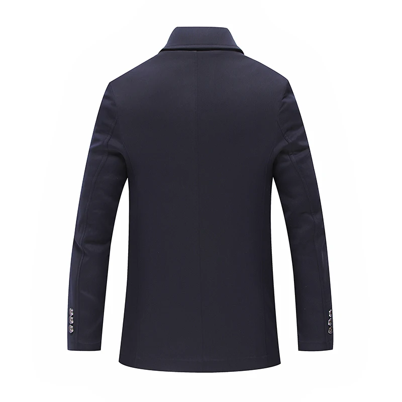 Размера плюс 8XL 7XL 6XL модный пиджак Мужская куртка на каждый день однотонный Цвет