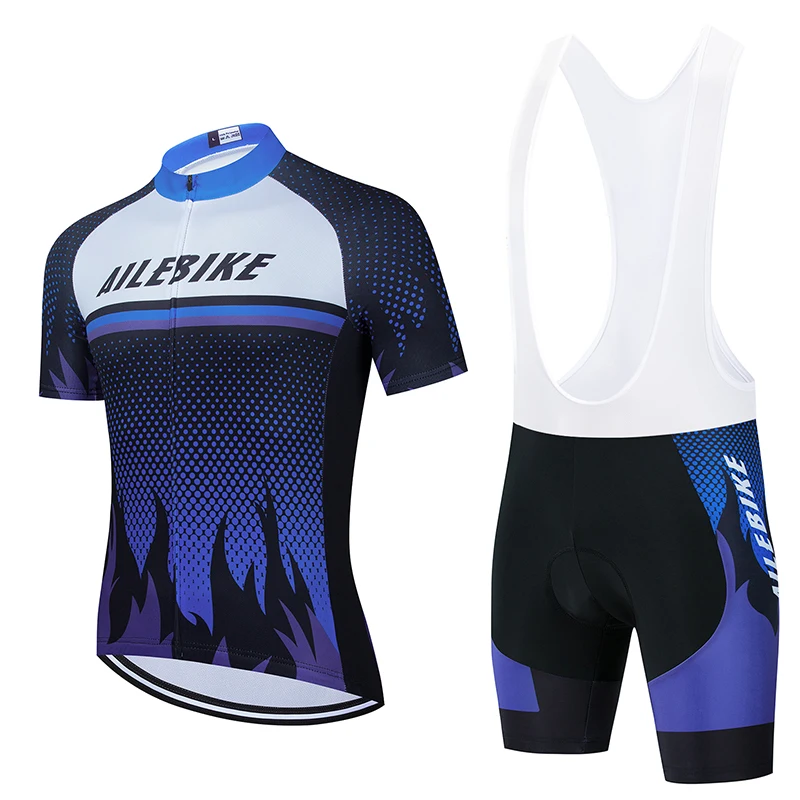 

2020 mountain bike men's short-sleeved suit cycling jersey breathable mountain bike cycling jersey maillot ciclismo hombre