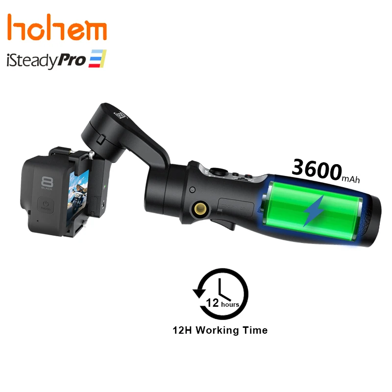 

Hohem iSteady Pro 3 Action Camera 3 Axis Gimbal Wifi Handheld Gimbal for Gopro Hero 8 7 6 5 4 3 Osmo Action EKEN Yi SJCAM