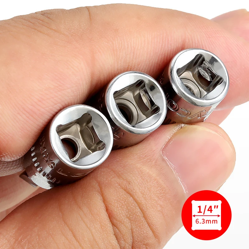 FD шлицевые отвертки бит 1/4 дюйма Привод гнездо ручные инструменты FD4 FD5.5 FD6.5 FD7