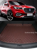 for mg hs 2021 2020 2019 2018 car trunk mats leather durable cargo liner boot carpets rear interior decoration accessories