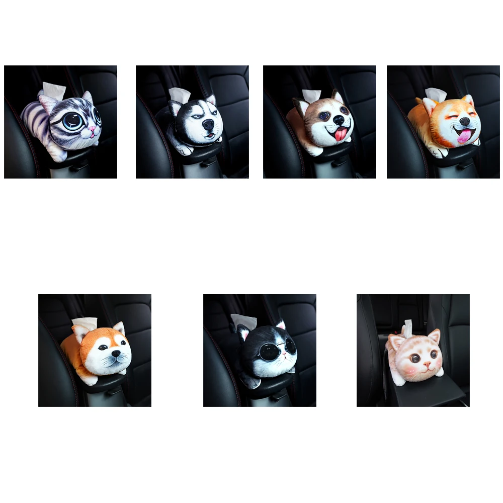 Новинка 2019 забавная мультяшная коробка для салфеток кукла игрушка животное