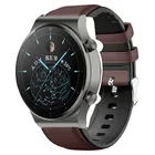 Ремешок силиконовый для Huawei Watch GT, кожаный сменный Браслет для наручных часов Huawei GT 2 Pro2 46 мм2E Huawei Watch 3, 22 мм