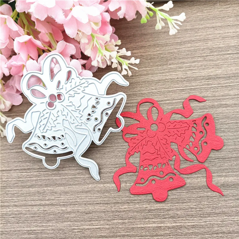 

Christmas Cut Die Craft Dies Metal Dies Christmas Bell Metal Cutting Dies Diy Molds Scrapbooking Paper Making Die Cuts Craft