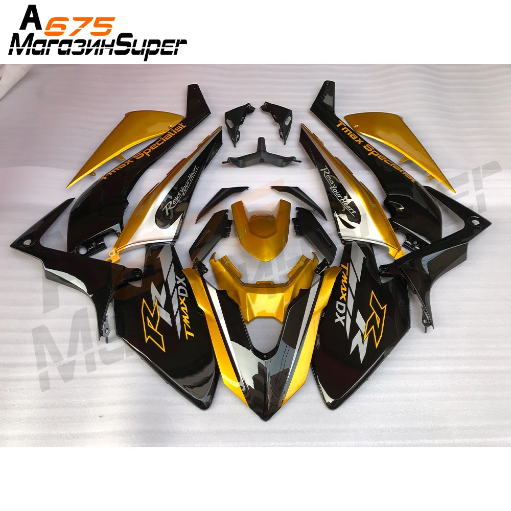 

High Quality Tmax530 Fairing Kit Bodywork Bolts for Yamaha Tmax 530 2017 2018 2019 Tmax DX RR Fairing ABS Plastic Injection Gold