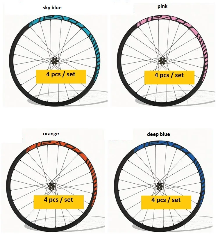 Набор наклеек на два колеса для горного велосипеда ROVAL наклейки | Спорт и