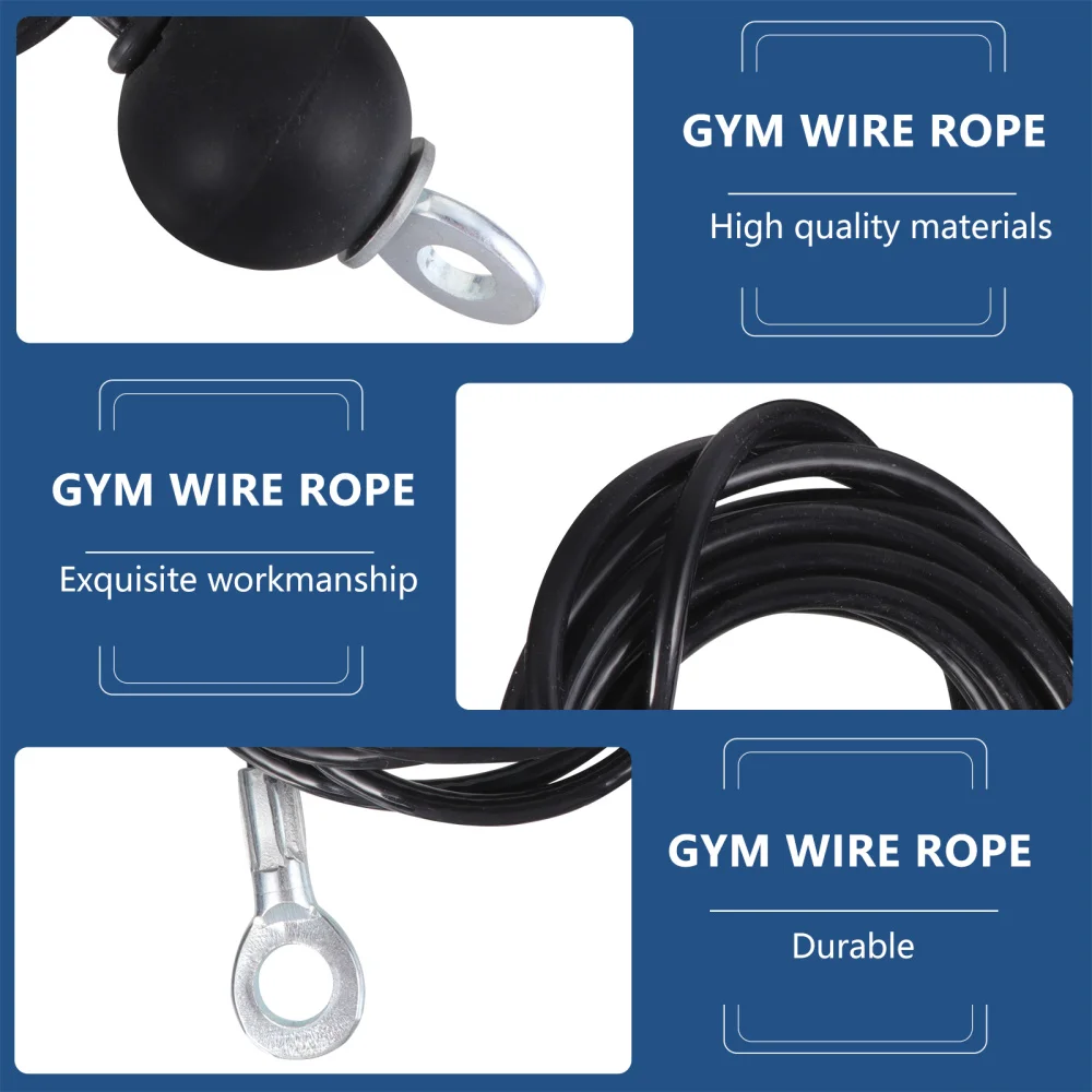 

Exercising Wire Rope Steel Wire Heavy Duty Gym Cable Fitness Accessories