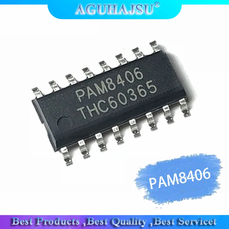5 шт./лот PAM8406DR PAM8406 SOP16 стерео аудио усилитель IC | Электронные компоненты и