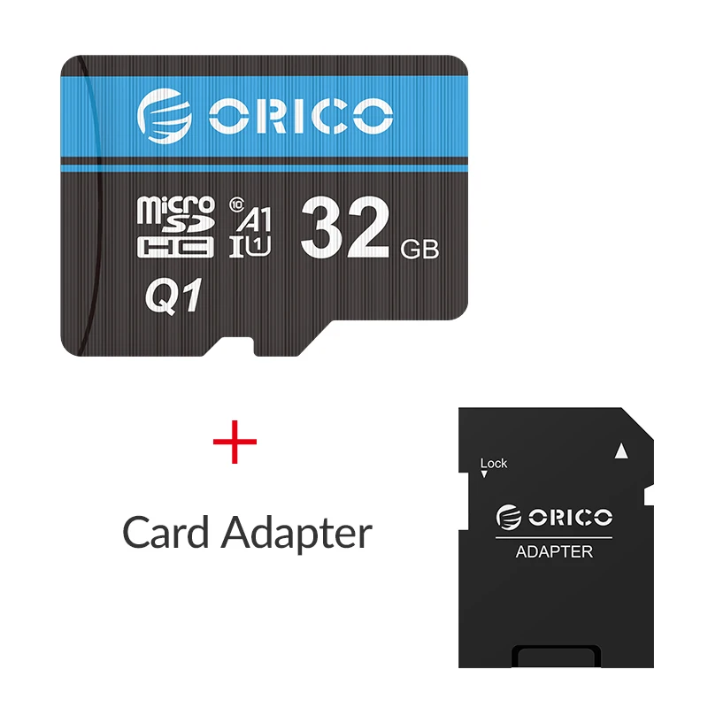 MSQ1-32GB ORICO Micro sd карта, карта памяти Micro sd 256 ГБ 128 Гб 64 Гб оперативной памяти, 32 Гб встроенной памяти, 80 МБ/с. Мини TF Micro sd карты Class10 флеш-карты памяти tf-карты до 32 Гб - Емкость: MSQ1-32GB