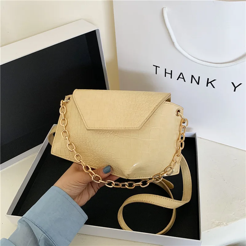 

Women's bag 2020 new Korean fashion shoulder bag women's bag messenger bag Western chain ladies handbag