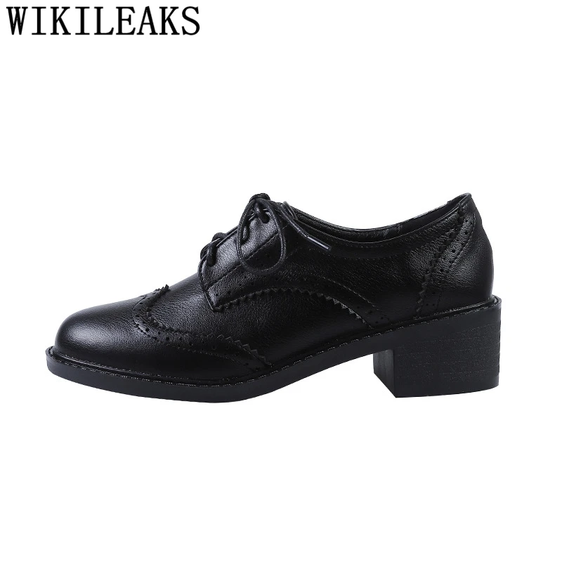 Женские туфли-оксфорды Женская Обувь роскошная дизайнерская для женщин женской