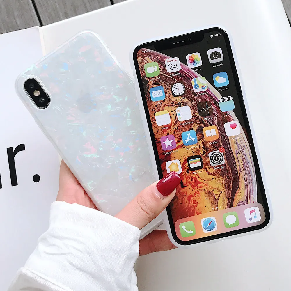 Роскошный чехол из ТПУ с блестками защитная задняя крышка стереоскопический