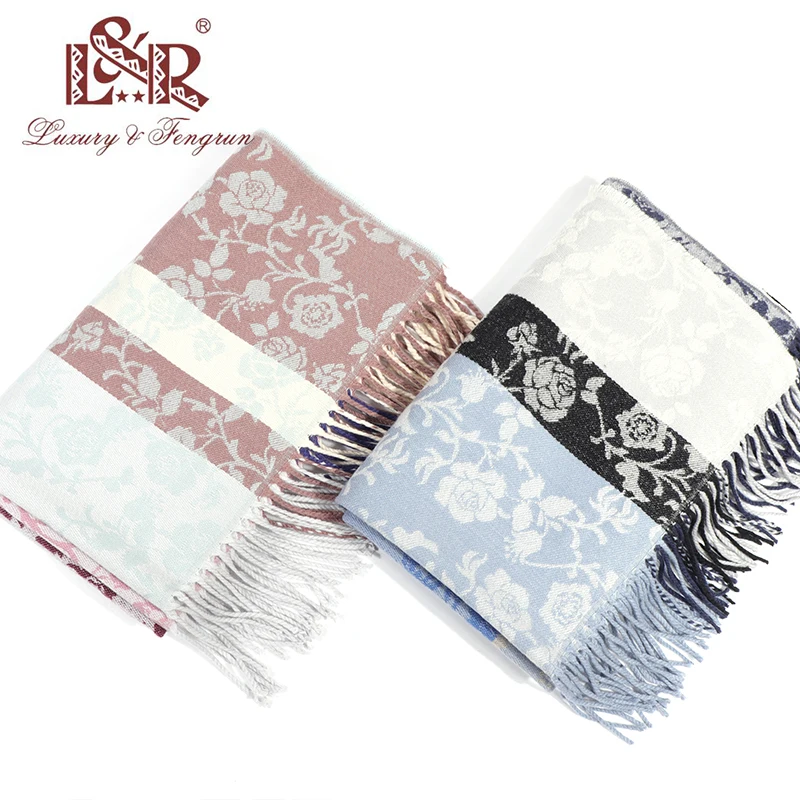 Роскошный бренд кашемировый женский шарф с принтом зимний пашмины Foulard Femme Bufanda Mujer бандана женский шарф-шаль