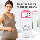 Допплеровский монитор сердечного ритма плода монитор плода звуковой детектор сердечного ритма ЖК-дисплей для беременных без радиации для беременных