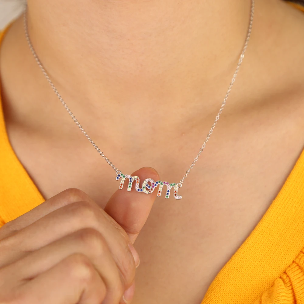 На заказ Настоящее серебро 925 пробы классические подарки на день матери