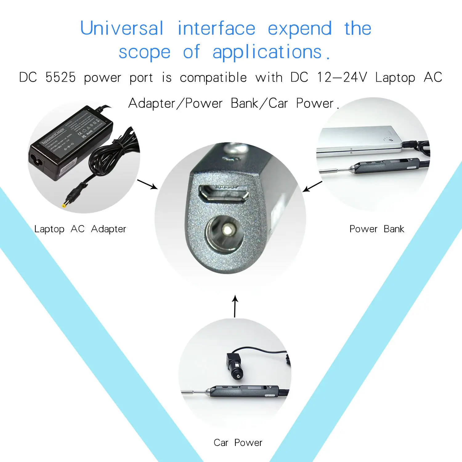 Комплект цифрового мини паяльника TS100 65 Вт с наконечниками для пайки