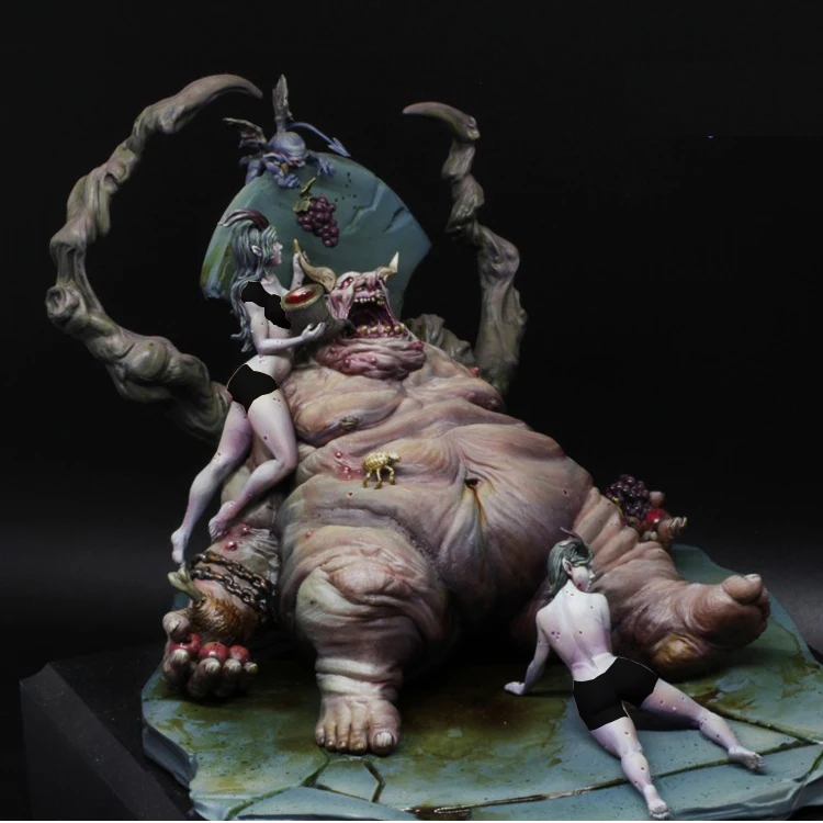 1/24 King of Gluttons фигурка модели из смолы GK Фантазийная тема несобранный и