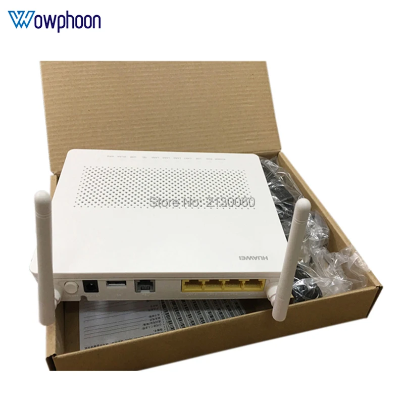 Wi Fi преобразователь Huawei HG8546M gpon lan терминал ONU 4 порта + 1 телефон беспроводная