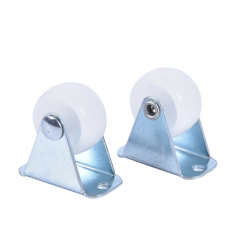 1 шт. 10 кг универсальные поворотные ролики дюйм колесо для мебели белый PP Нейлон