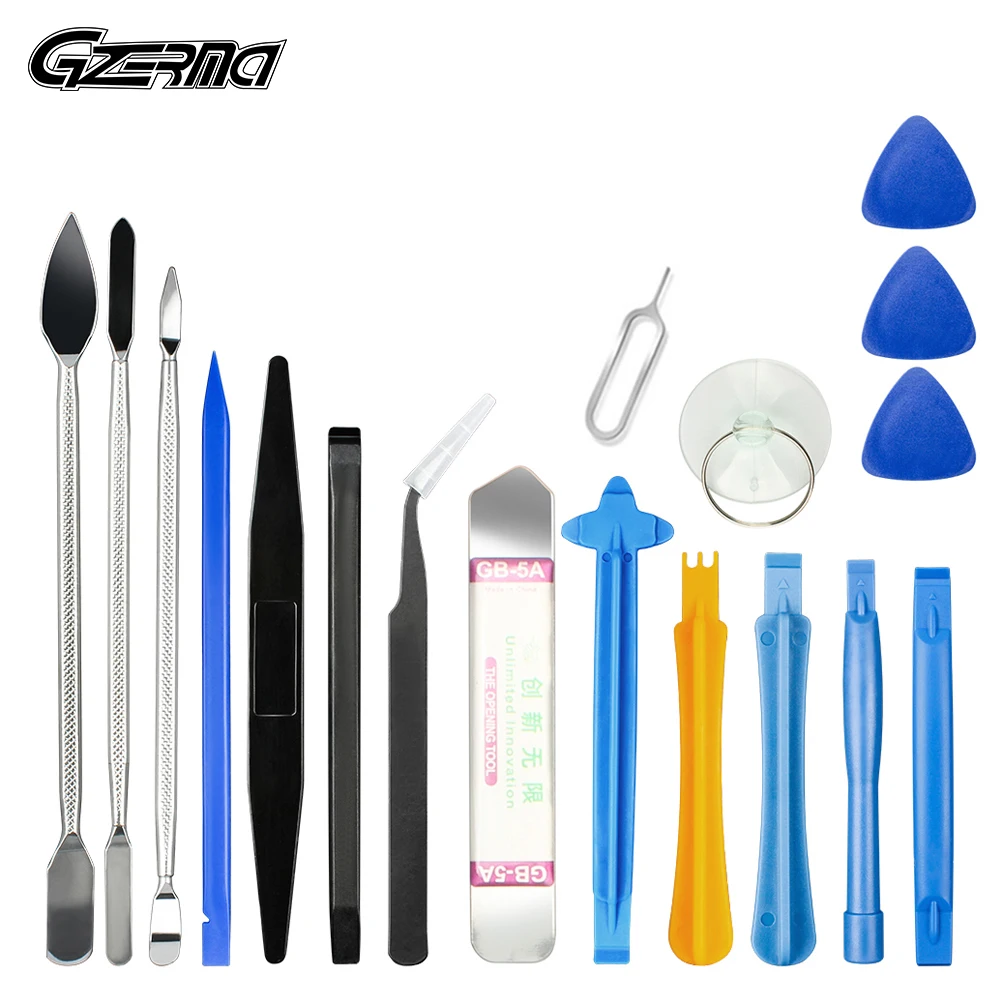

GZERMA 19 шт./компл. ремонт ноутбуков инструменты для разборки универсальный металлический инструмент для демонтажа и ремонта комплекты для iPad ...