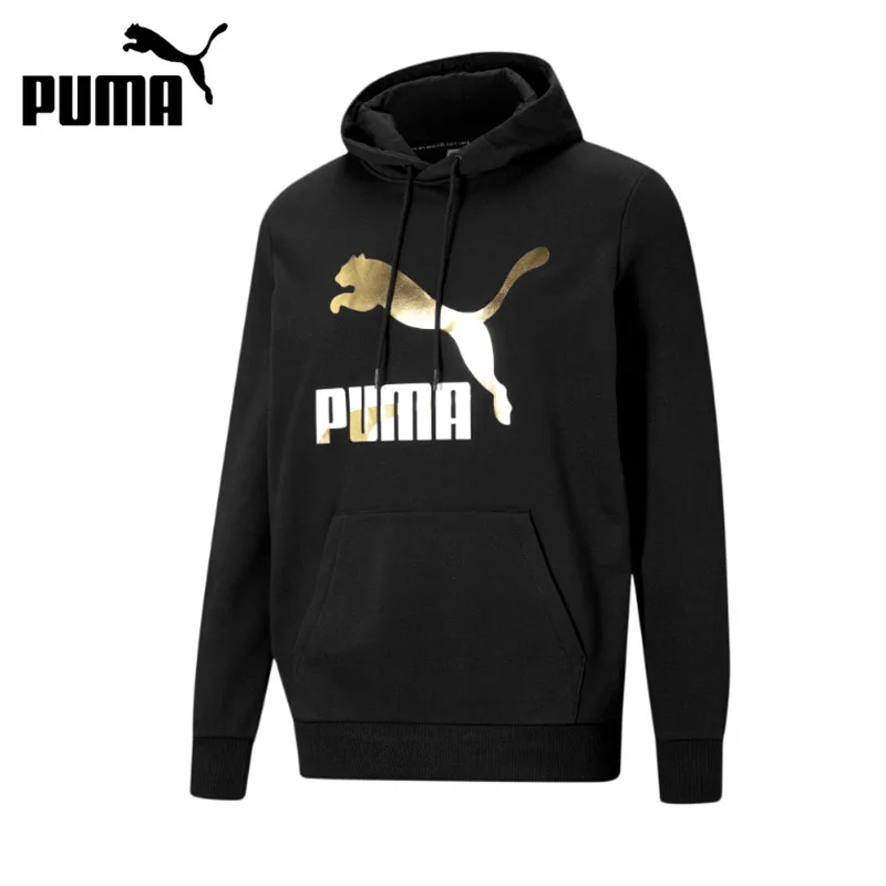 

Original New Arrival PUMA Classics Logo Hoodie TR Men's Pullover Hoodies Sportswear